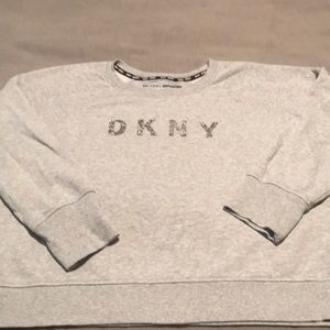 DKNY sweatshirt size L gray very nice